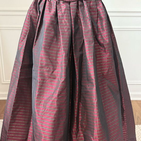 Vintage NWT NOS 90s Jessica McClintock GunneSax Burgundy Corset Steampunk Pirate - Picture 4 of 13